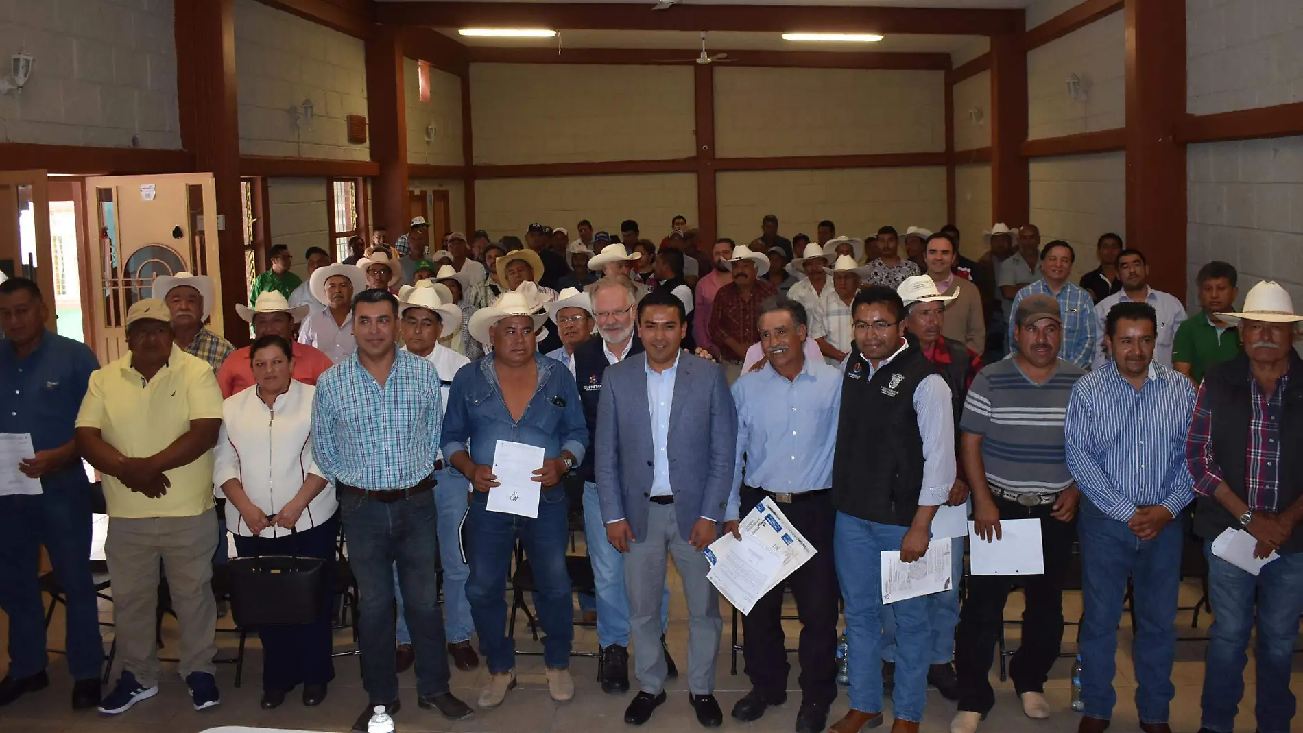 Benefician a productores agropecuarios de Pedro Escobedo con el programa federal Concurrencia 2018. Foto Especial